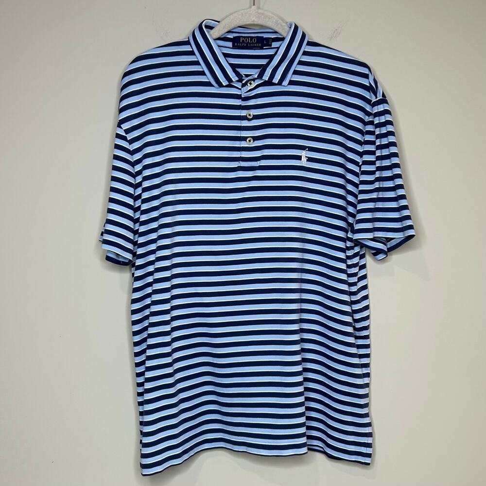 Polo Ralph Lauren Striped Polo Shirt Size L
